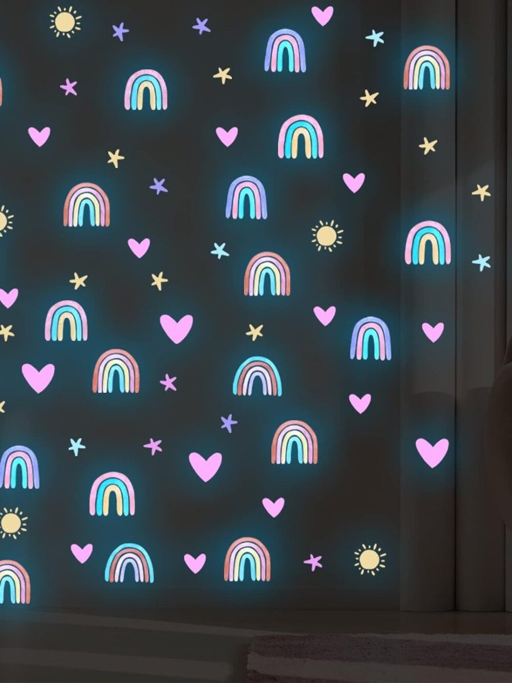 Rainbow Wall Decals Decor